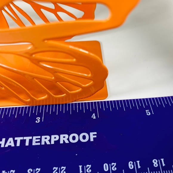 Super cute bright orange butterfly napkin holder - Picture 5 of 7